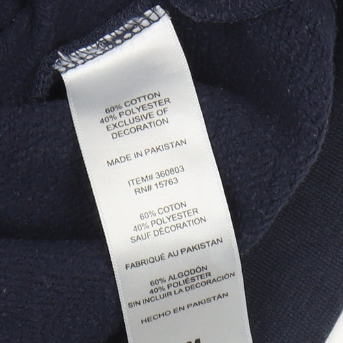 Champion Men's Blue Pullover Sweatshirt M