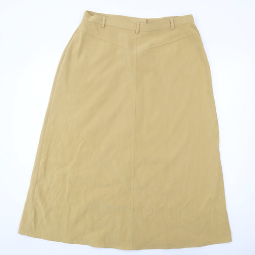 Mackays Women's Beige Button Skirt Size 18