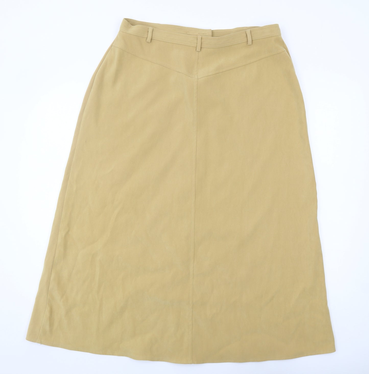 Mackays Women's Beige Button Skirt Size 18
