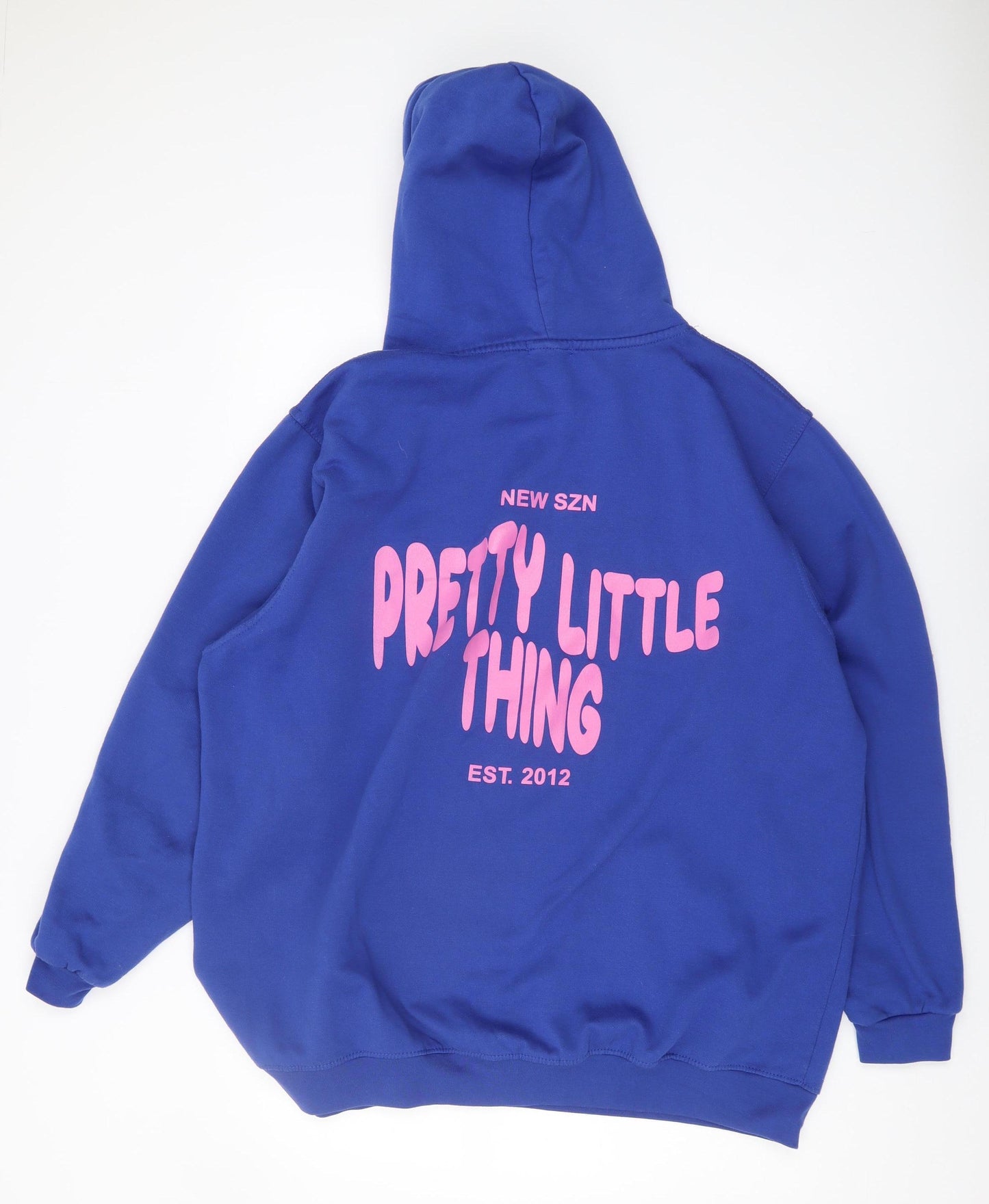 Pretty Little Thing Men's Blue XL Pullover Hoodie
