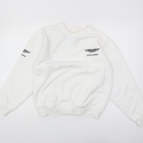 Uneek White XS Sweatshirt Unisex Adults Pullover