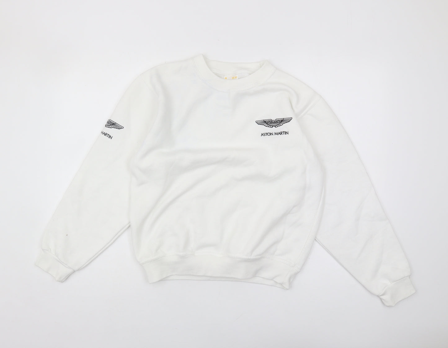 Uneek White XS Sweatshirt Unisex Adults Pullover