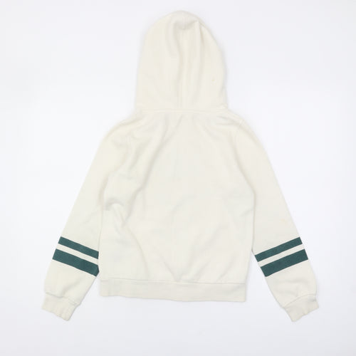 H&M Girls Ivory Harry Potter Pullover Hoodie, Size 10-12