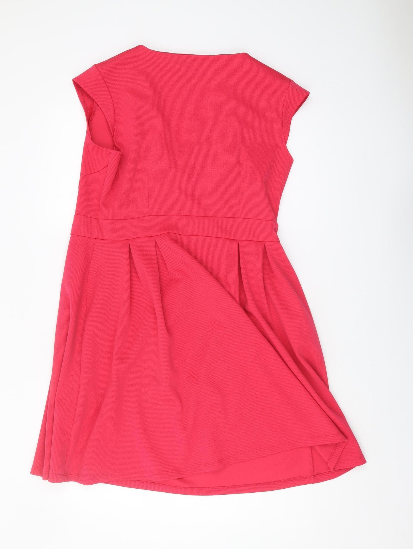 Dorothy Perkins Red Fit & Flare Dress, Size 16
