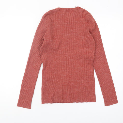 Fat Face Women's Terracotta Pullover, UK 14, Classic Fit