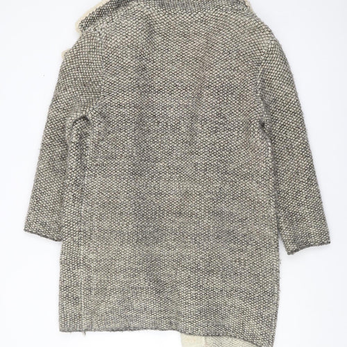 Zara Women's Grey Knit Cardigan, Size M