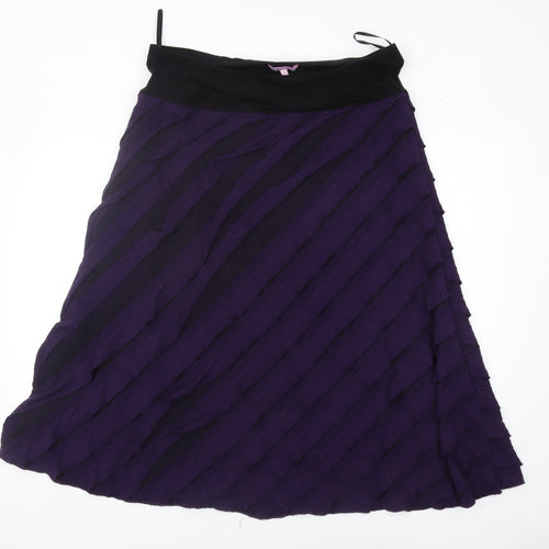 Marks and Spencer Women's Purple Skirt Size 16