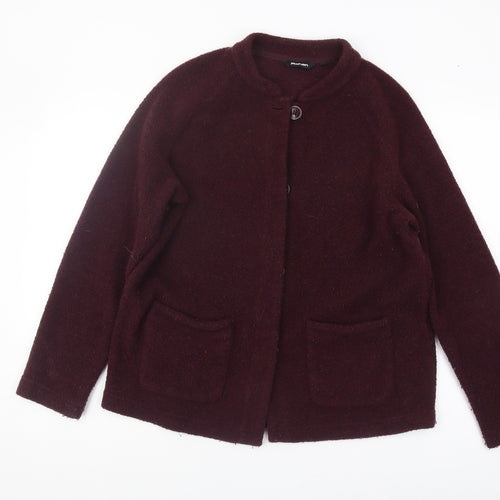 Rohan Women's Purple Cardigan, Size 14, Long Sleeve