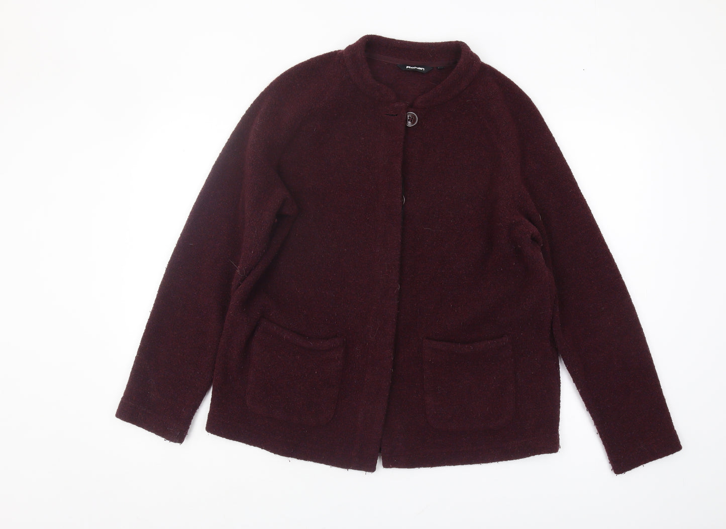 Rohan Women's Purple Cardigan, Size 14, Long Sleeve