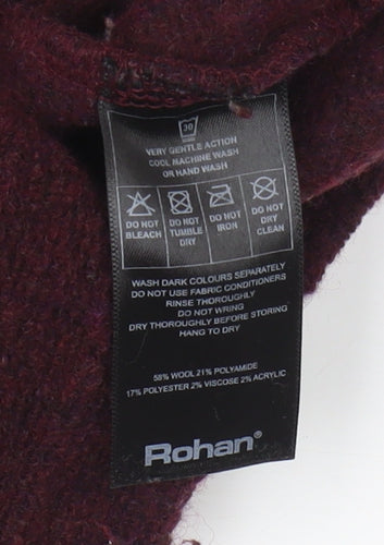 Rohan Women's Purple Cardigan, Size 14, Long Sleeve