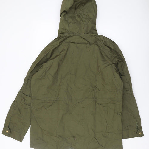 Nicholas Reid Women's XL Green Parka Coat with Hood