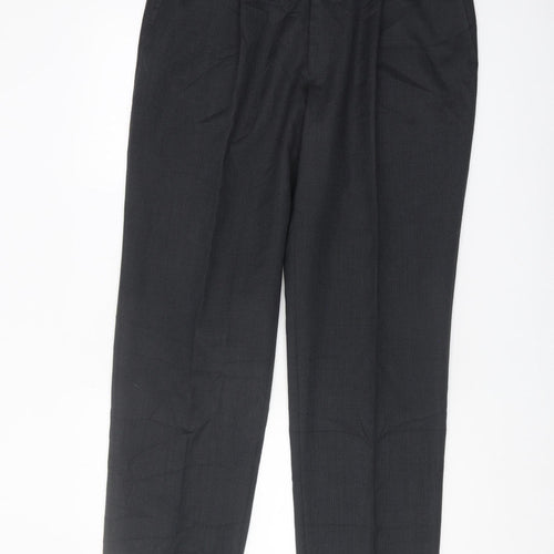 Burton Menswear Black Dress Pants for Men, 36in