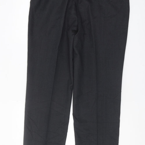 Burton Menswear Black Dress Pants for Men, 36in