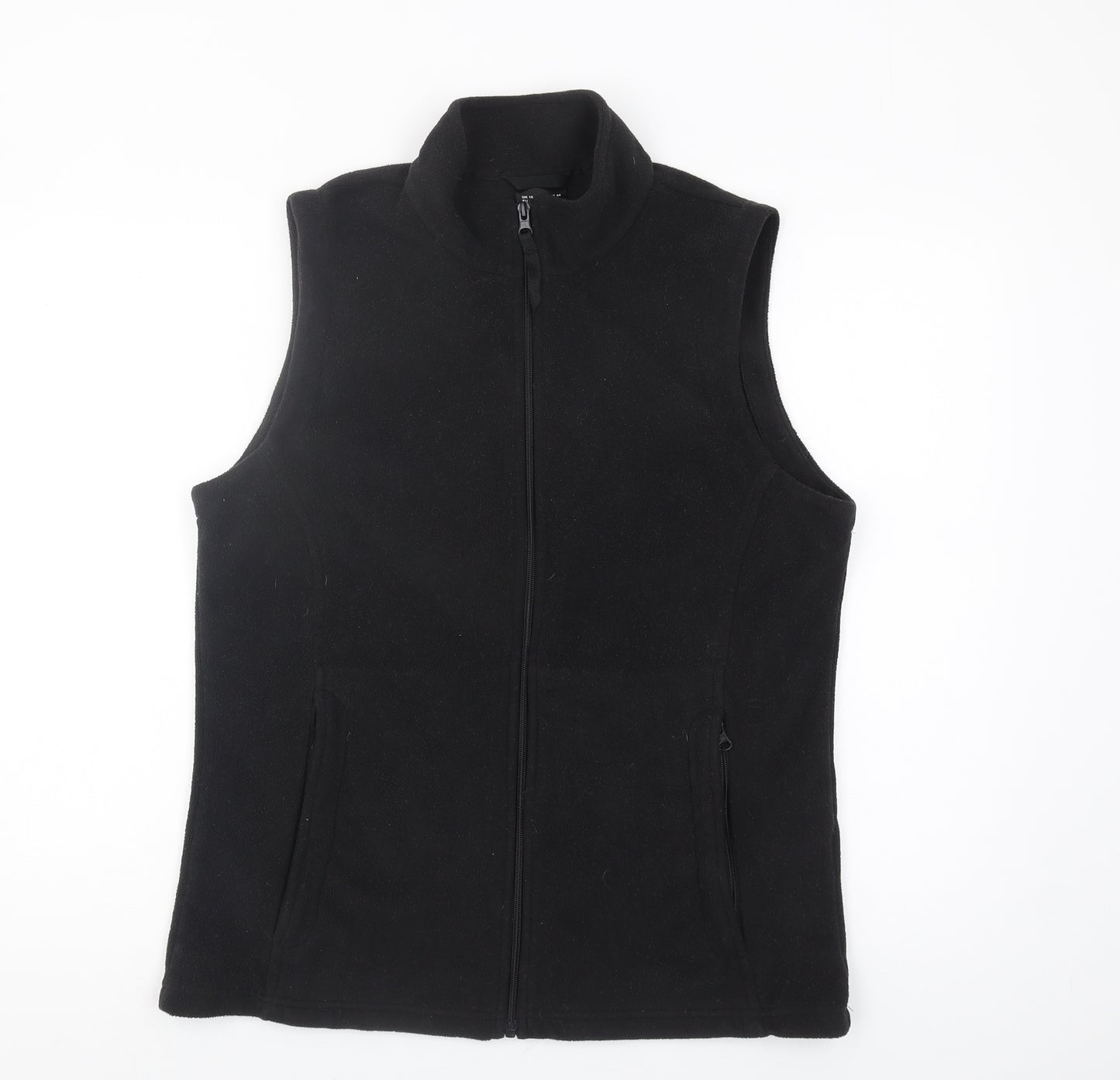 Regatta Women's Black Fleece Waistcoat UK 16