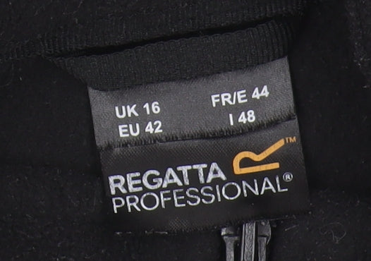 Regatta Women's Black Fleece Waistcoat UK 16