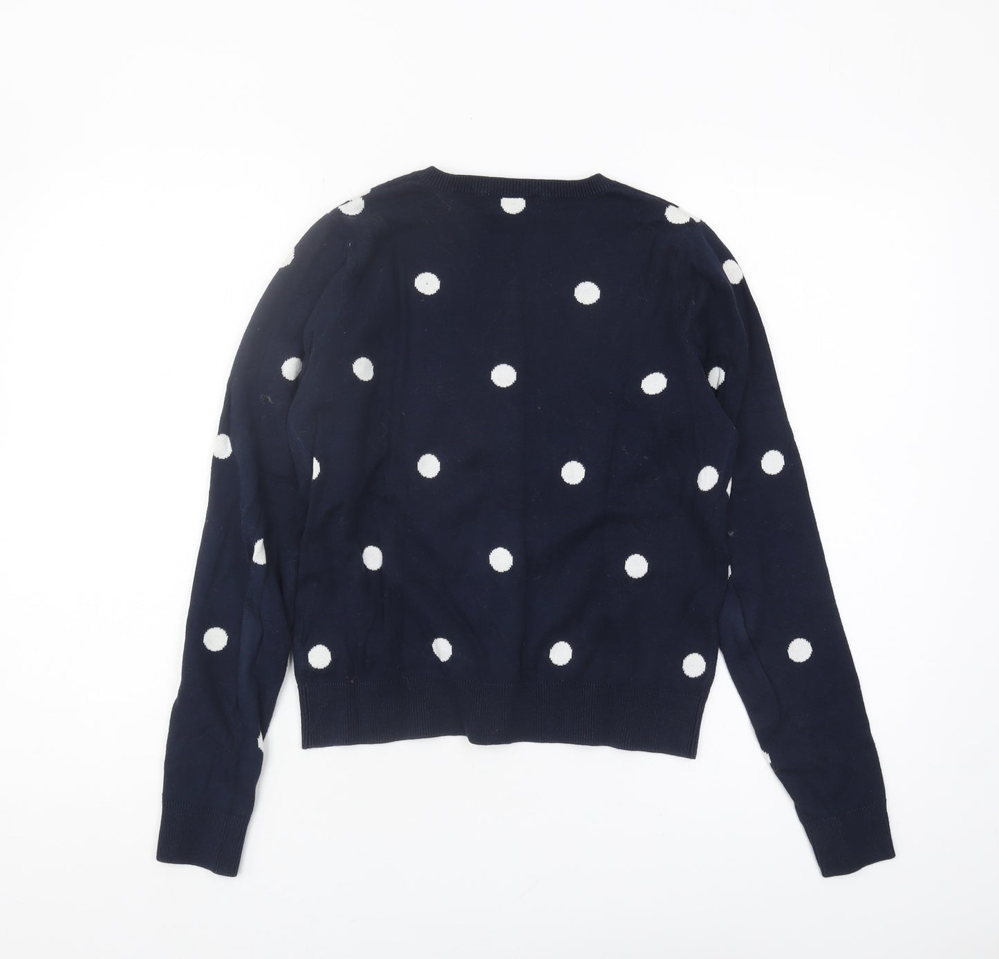 Mint & Berry Women's Blue Polka Dot Cardigan XS