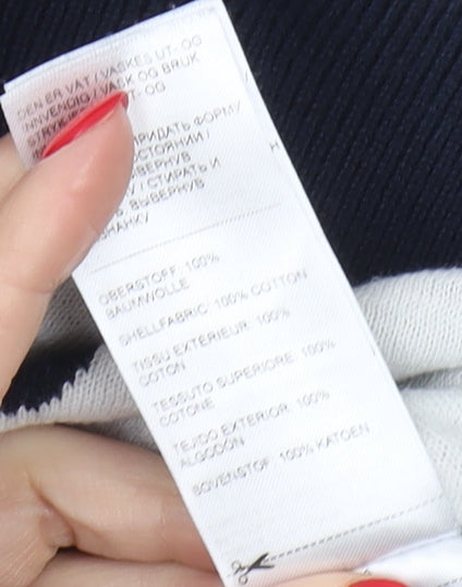 Mint & Berry Women's Blue Polka Dot Cardigan XS