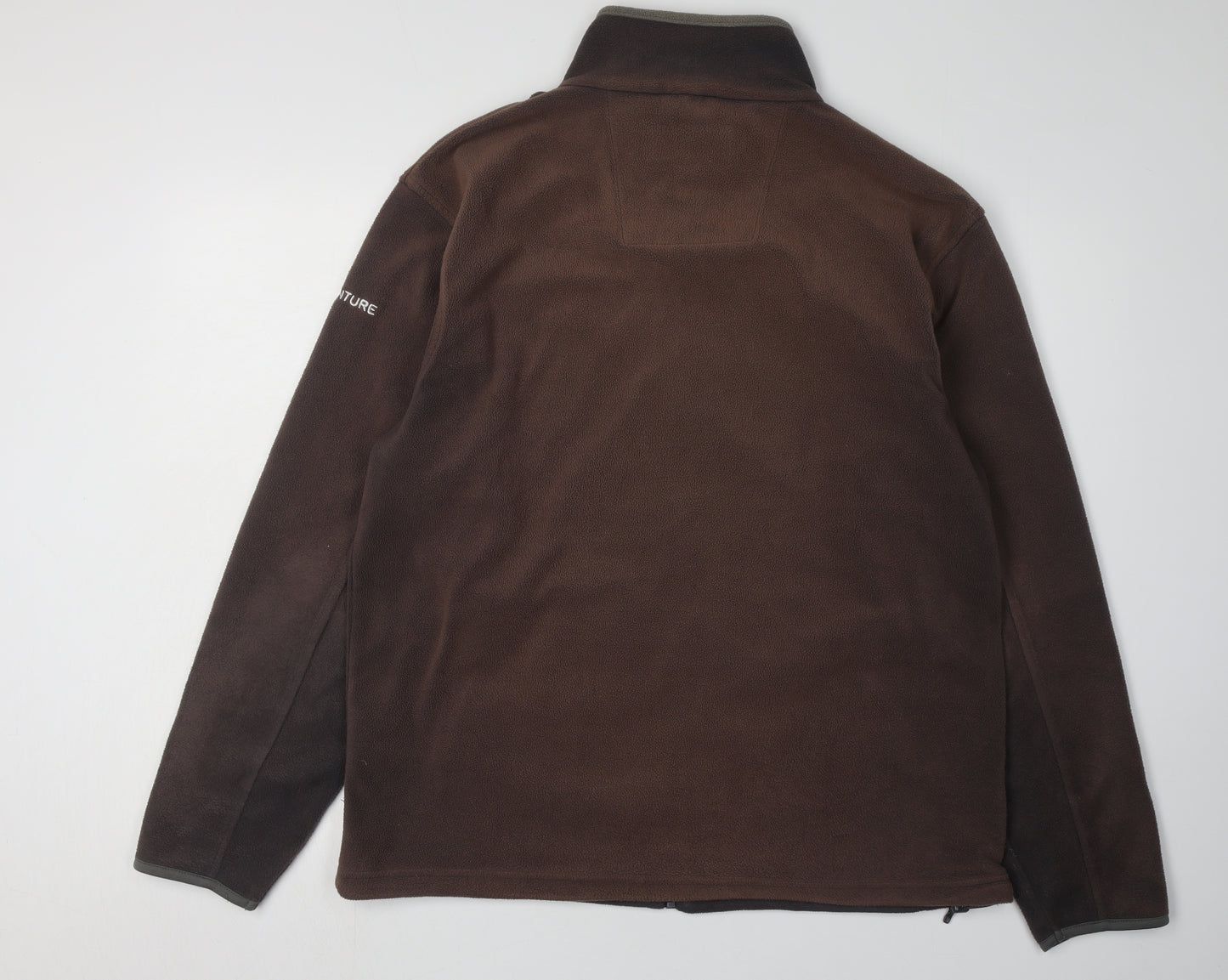 Regatta Men's Brown Fleece Jacket, Size L, Casual Outdoor