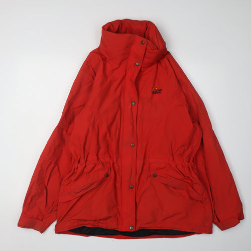 Lowe Alpine Women's Red Parka Jacket L - Outdoors