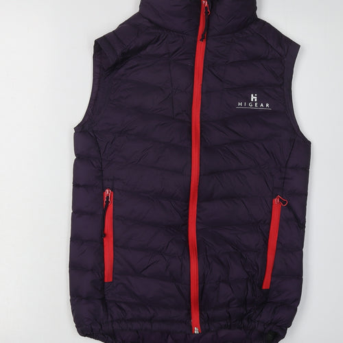 Hi Gear Women’s Purple Puffer Waistcoat Size 6