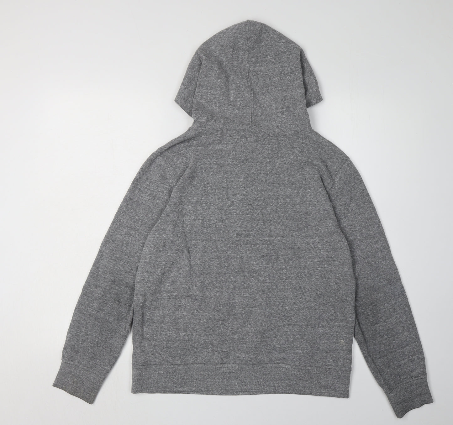 Gap Women's Grey Pullover Hoodie S - Logo, Casual, Comfy