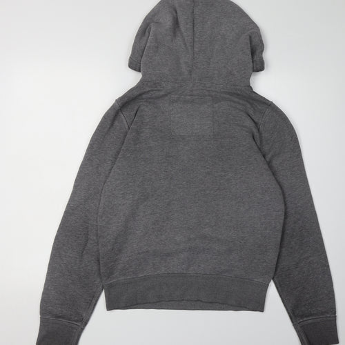 Hollister Women's Grey Pullover Hoodie Size S