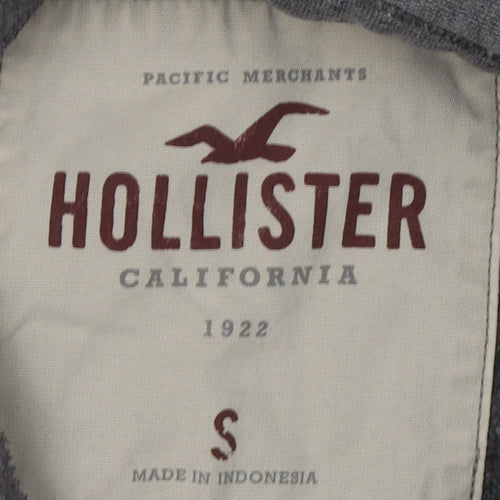 Hollister Women's Grey Pullover Hoodie Size S