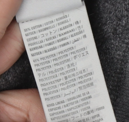 Hollister Women's Grey Pullover Hoodie Size S