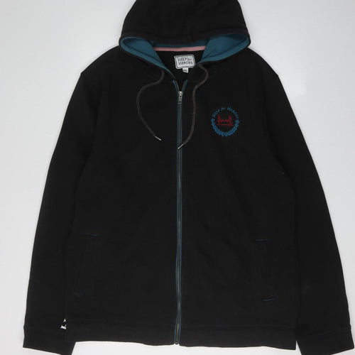 Help for Heroes Men's Black 2XL Full Zip Hoodie