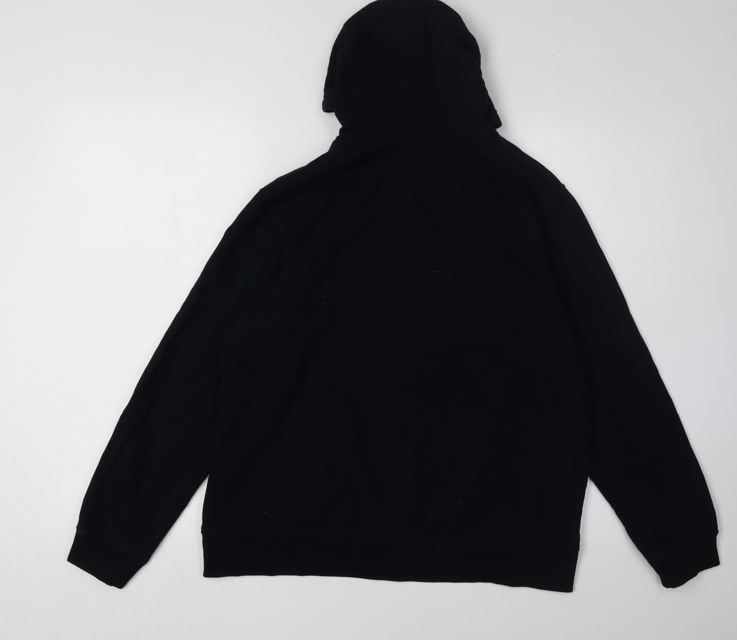 Marks and Spencer Women's Black Full Zip Hoodie Size 16