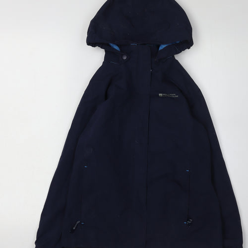 Mountain Warehouse Boys Blue Rain Coat Jacket 11-12 Years