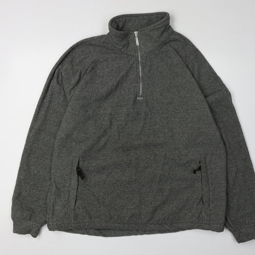 Regatta Men's Grey XL Fleece 1/2 Zip Sweatshirt