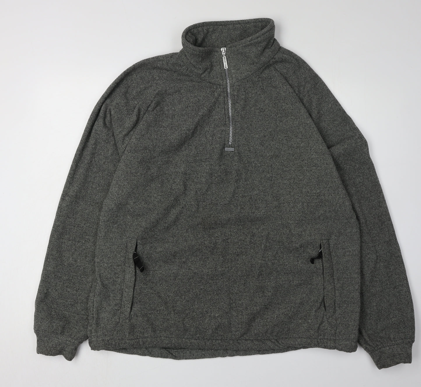 Regatta Men's Grey XL Fleece 1/2 Zip Sweatshirt