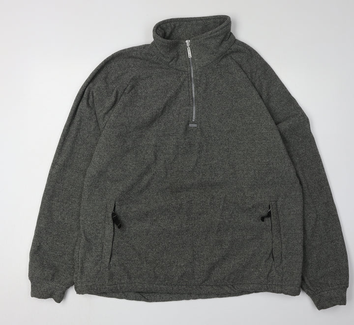 Regatta Men's Grey XL Fleece 1/2 Zip Sweatshirt