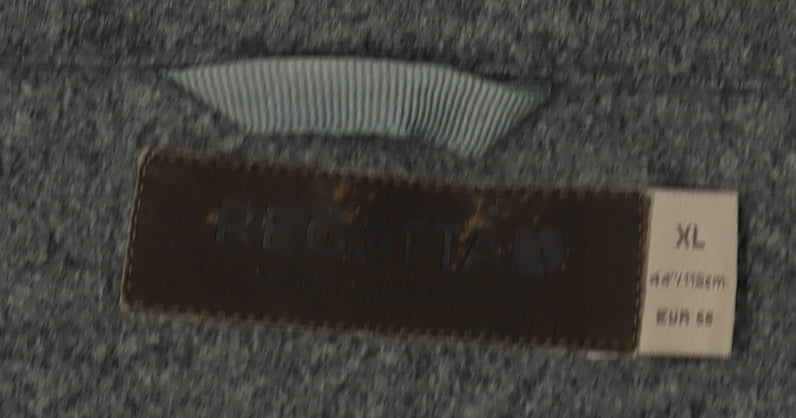 Regatta Men's Grey XL Fleece 1/2 Zip Sweatshirt