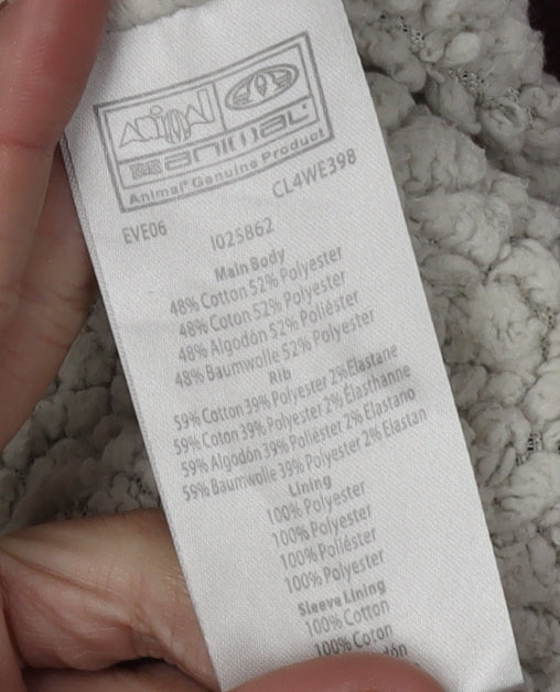 Animal Women's Red Full Zip Hoodie, Size 16