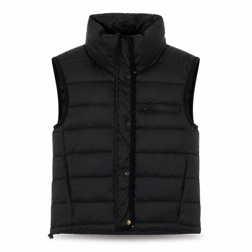ZARA Women's Black Puffer Waistcoat, S, Casual Insulated