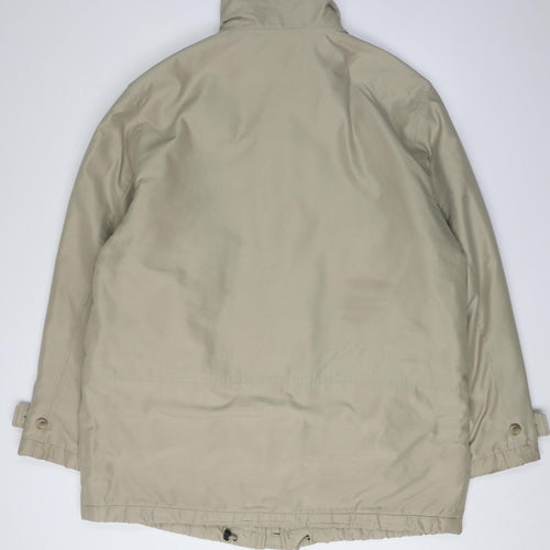 Frank Eden Men's Beige Regular Fit Autumn Jacket