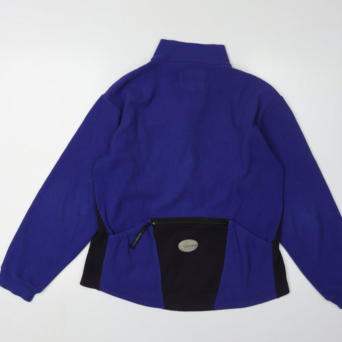 Ground Effect Women's Blue Cycling Hoodie Size S