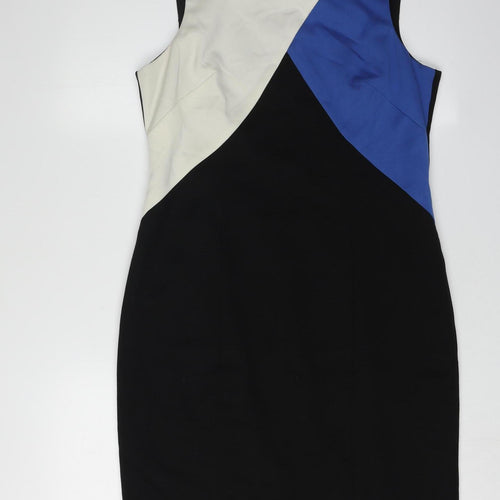 Next Women's Colourblock Sheath Dress, Size 12