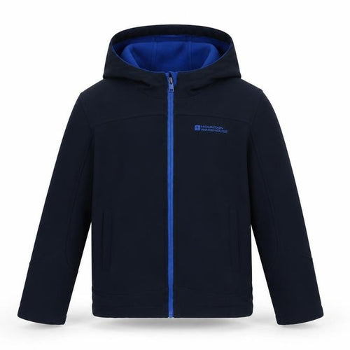 Mountain Warehouse Boys Blue Soft Shell Jacket 7-8 Years