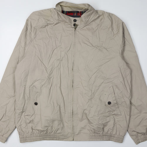 Harvey & Jones Beige Men's 3XL Basic Jacket