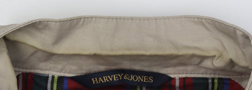 Harvey & Jones Beige Men's 3XL Basic Jacket