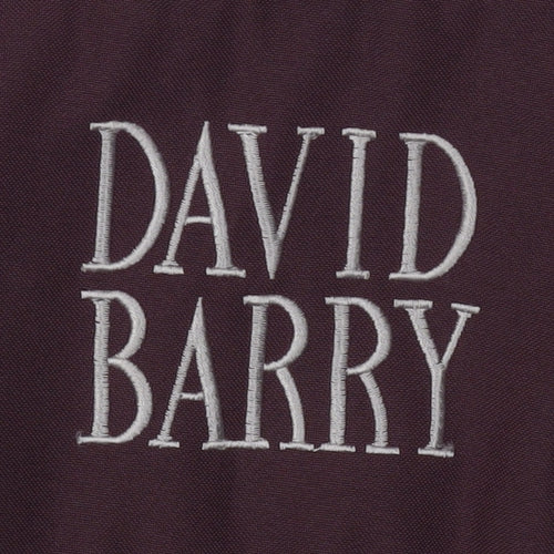 David Barry Women's Purple Mid-Length Coat Size 22