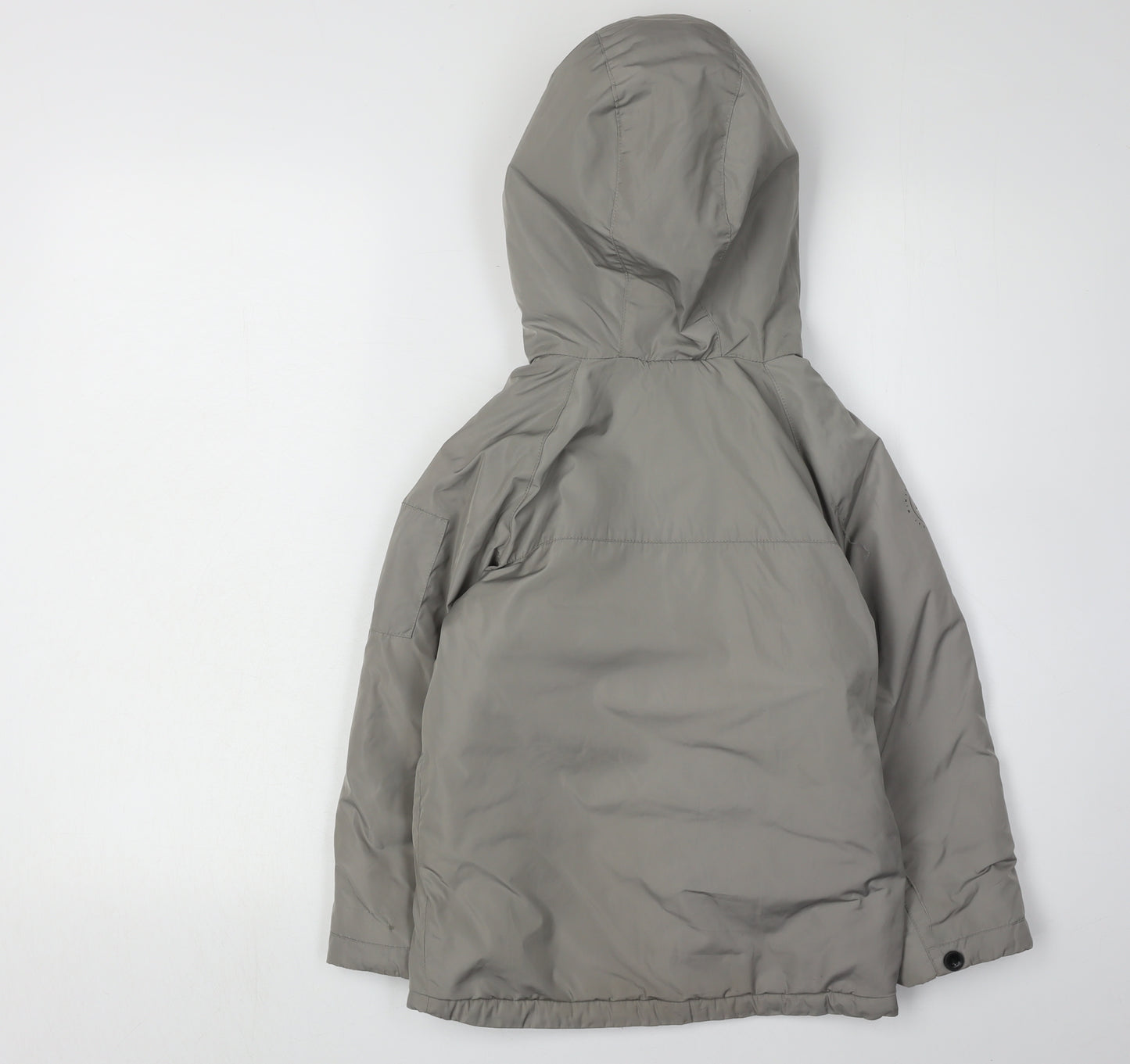 Mayoral Grey Boys Parka Jacket Hooded Winter 7 Years