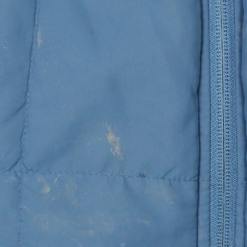 Bench Men's Blue bomber Jacket Size L