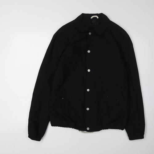 Pull & Bear Women's Black Basic Jacket S