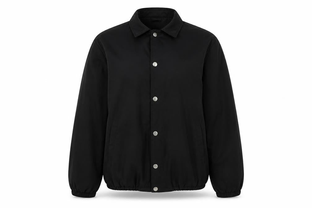 Front view of Pull&Bear Women's Black Basic Jacket S