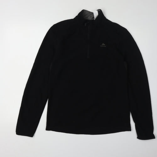 Decathlon Men's Black M Pullover Sweatshirt
