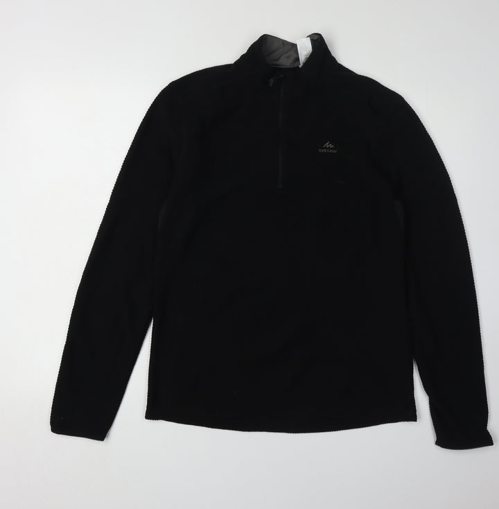 Decathlon Men's Black M Pullover Sweatshirt